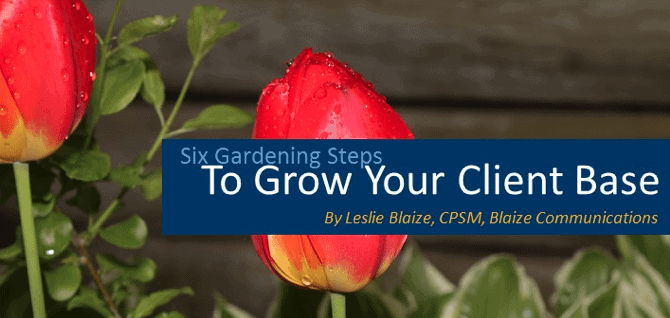 Follow 6 Gardening Steps to Grow Your Client Base