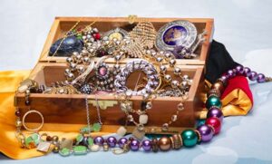 Box of jewelry